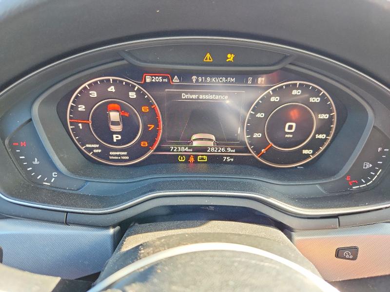 Photo 9 from auction – 2019 AUDI A4 with VIN WAUHMAF4XKN017964