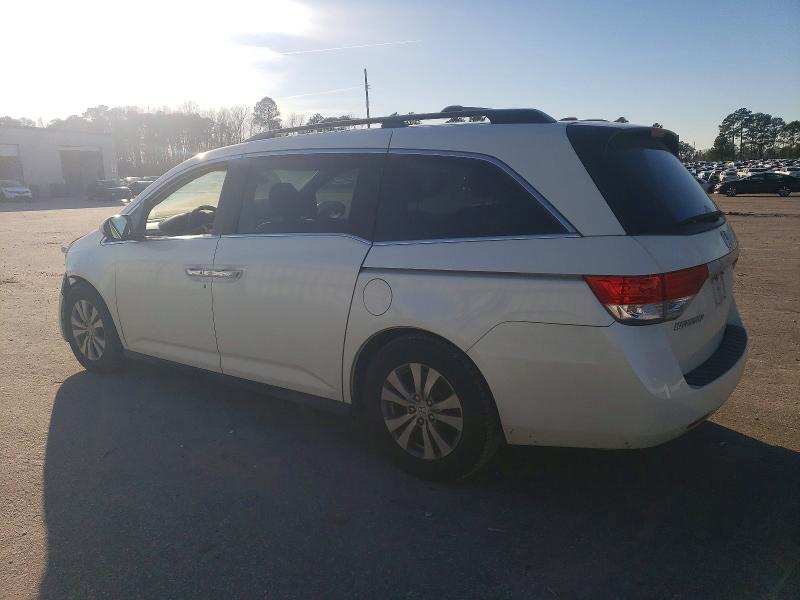 Photo 2 from auction – 2016 HONDA ODYSSEY SE with VIN 5FNRL5H37GB082511