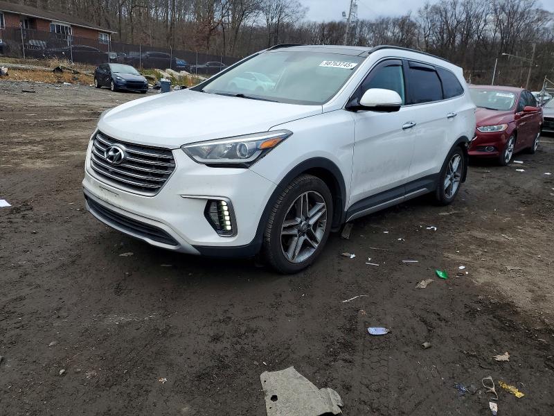 HYUNDAI SANTA FE 2017 with VIN KM8SR4HF8HU257079 - Photo from auction