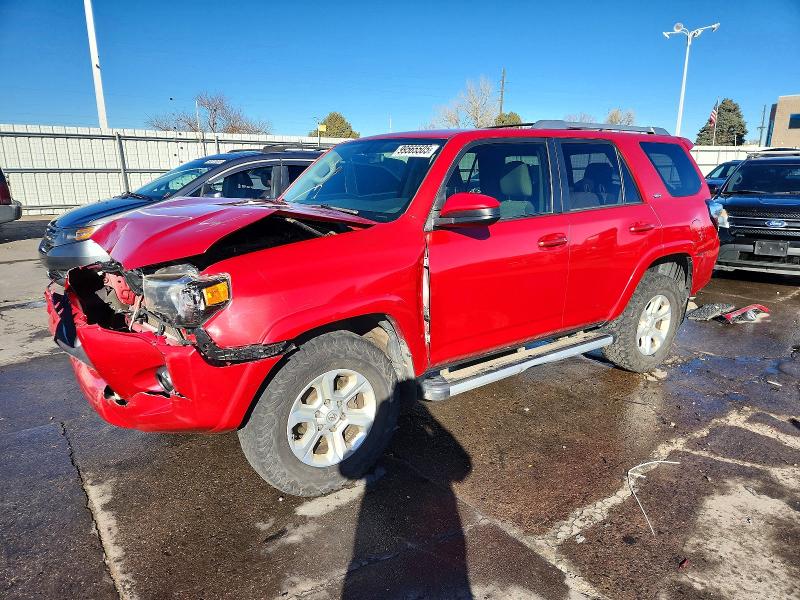 TOYOTA 4RUNNER SR 2014 with VIN JTEBU5JRXE5188877 - Photo from auction