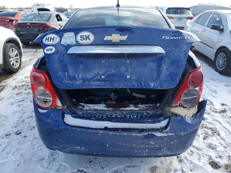 Photo 6 from auction – 2014 CHEVROLET SONIC with VIN 1G1JC5SH5E4127816
