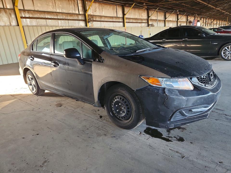 Photo 4 from auction – 2013 HONDA CIVIC LX with VIN 19XFB2F58DE212337