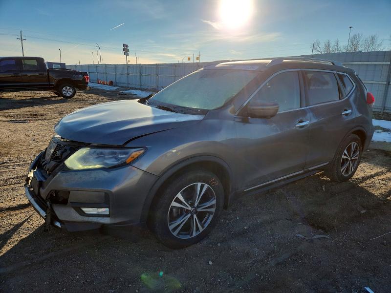 NISSAN ROGUE S 2017 with VIN 5N1AT2MT1HC781869 - Photo from auction