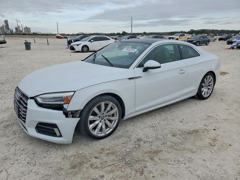 AUDI A5 PREMIUM 2018 with VIN WAUNNAF54JA007817 - Photo from auction