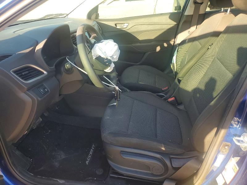 Photo 7 from auction – 2022 HYUNDAI ACCENT with VIN 3KPC24A63NE170479