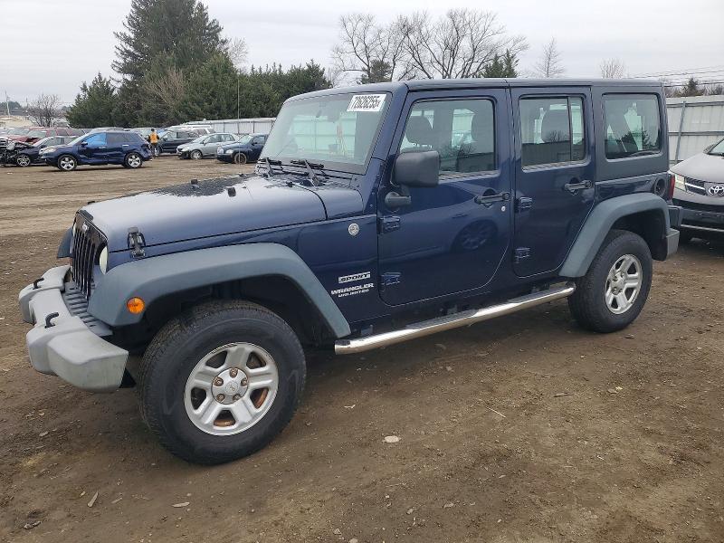 JEEP WRANGLER U 2013 with VIN 1C4BJWDGXDL579387 - Photo from auction
