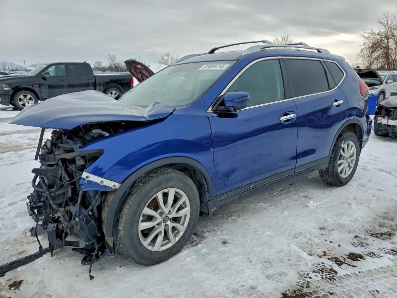NISSAN ROGUE S 2019 with VIN 5N1AT2MT2KC710154 - Photo from auction