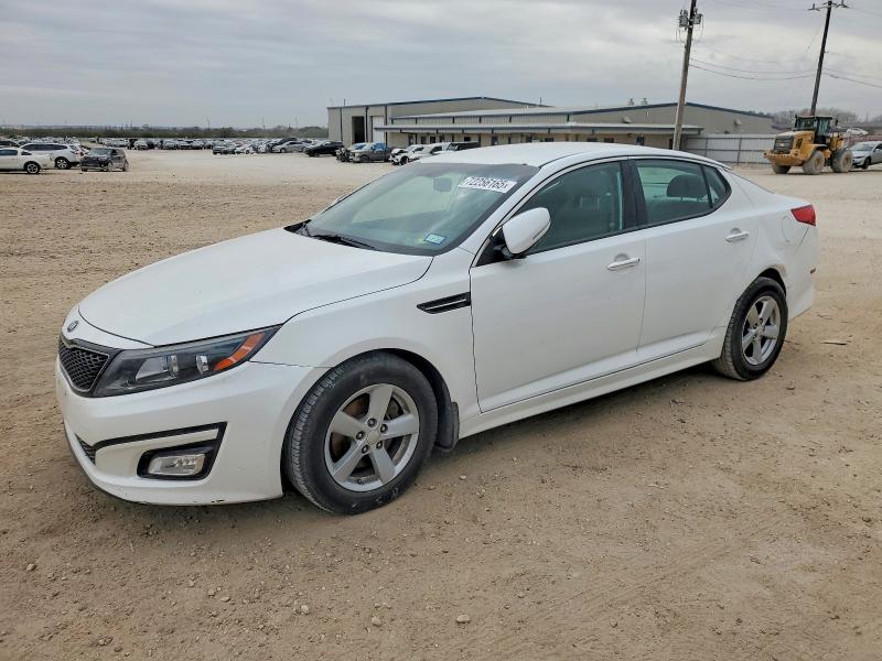 KIA OPTIMA LX 2015 with VIN 5XXGM4A71FG376378 - Photo from auction
