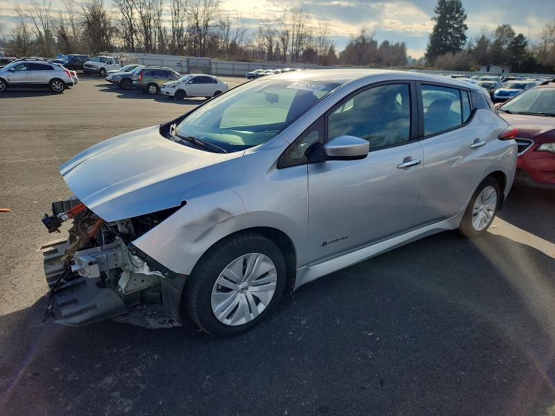 NISSAN LEAF S 2018 with VIN 1N4AZ1CP3JC315714 - Photo from auction
