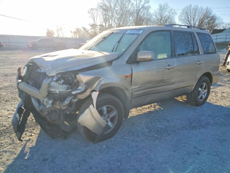 HONDA PILOT 2006 with VIN 5FNYF28526B005384 - Photo from auction