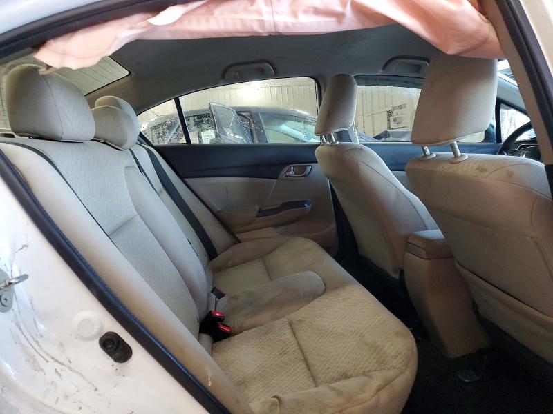 Photo 10 from auction – 2014 HONDA CIVIC LX with VIN 19XFB2F50EE025496