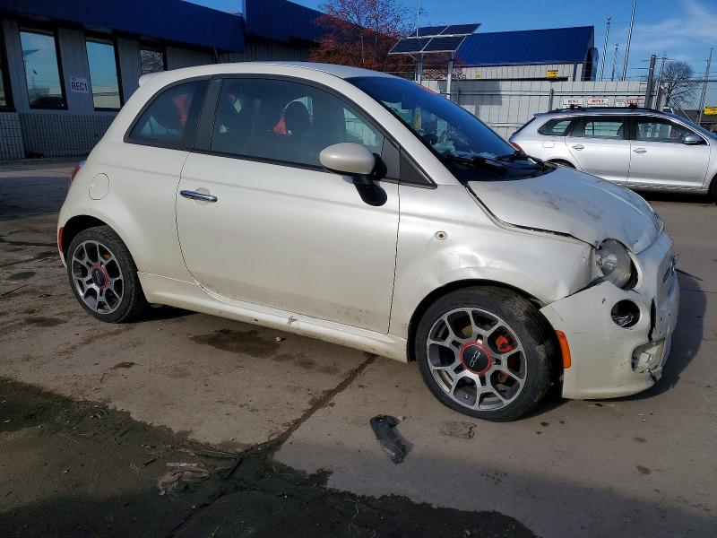Photo 4 from auction – 2012 FIAT 500 with VIN 3C3CFFBR9CT366349
