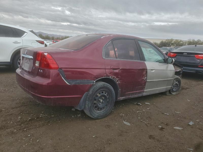 Photo 3 from auction – 2003 HONDA CIVIC LX with VIN 2HGES16503H623175