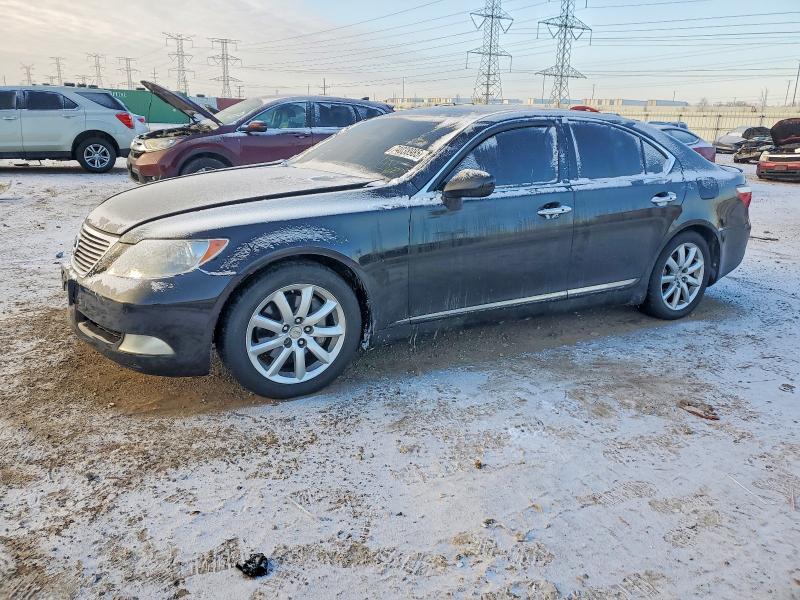 LEXUS LS 460 2008 with VIN JTHBL46F585066480 - Photo from auction
