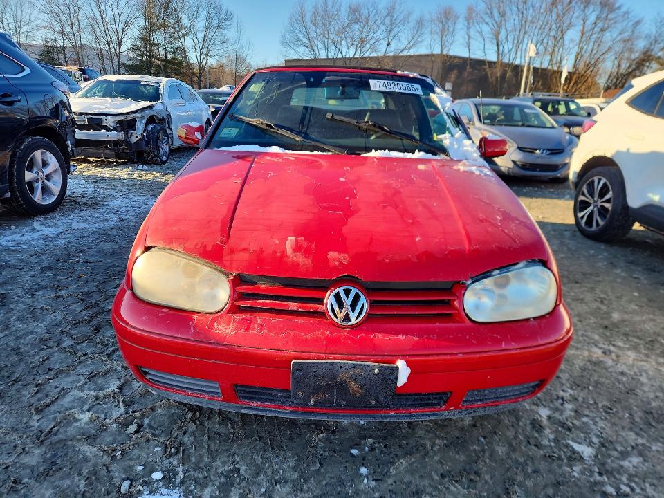 Photo 5 from auction – 2000 VOLKSWAGEN CABRIO with VIN 3VWDC21V9YM806858