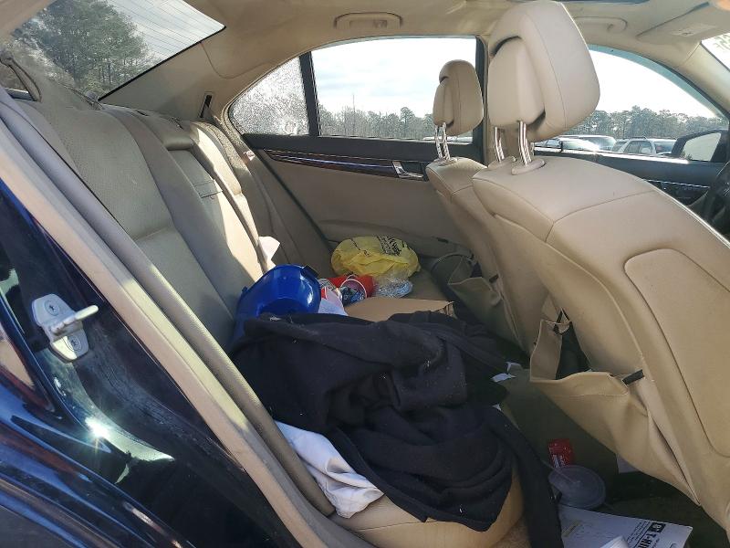 صورة رقم 10 من المزاد - 2011 MERCEDES-BENZ C 300 4MAT مع VIN WDDGF8BB7BR152811