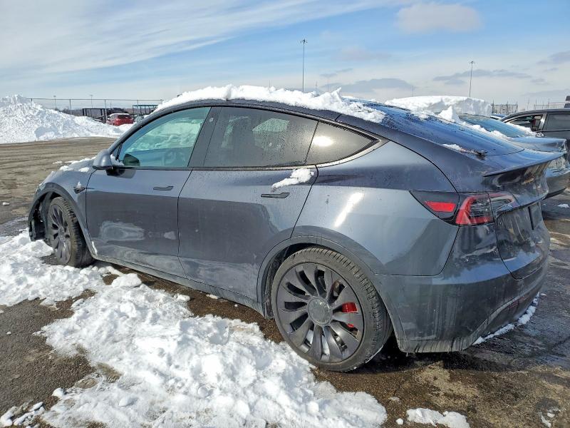 Photo 2 from auction – 2021 TESLA MODEL Y with VIN 5YJYGDEF3MF258295