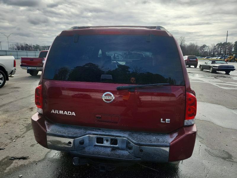 Photo 6 from auction – 2005 NISSAN ARMADA SE with VIN 5N1AA08AX5N722886