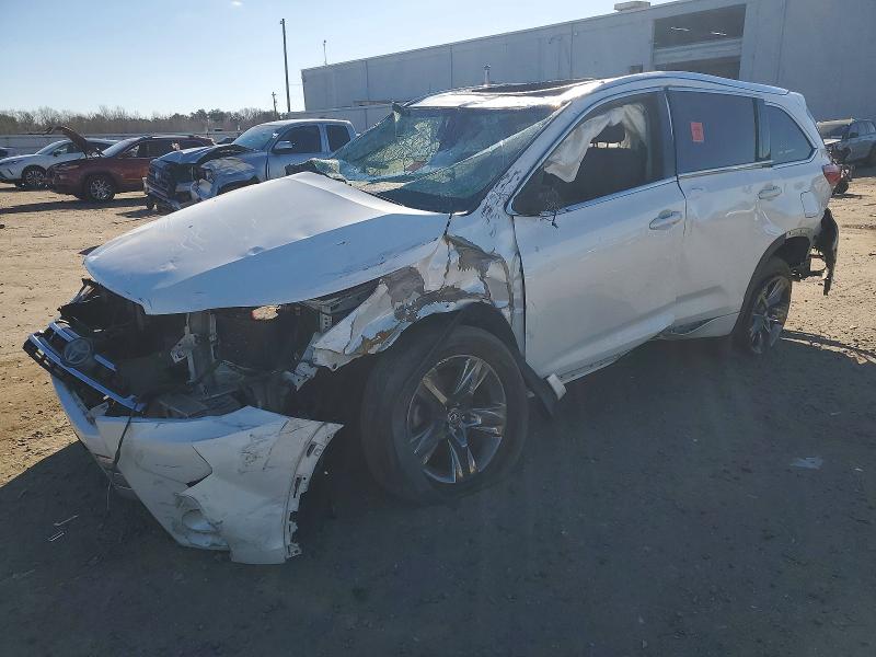 TOYOTA HIGHLANDER 2017 with VIN 5TDDZRFHXHS441149 - Photo from auction