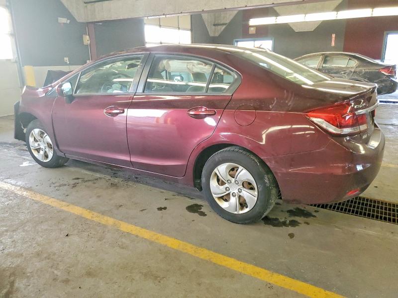 Photo 2 from auction – 2014 HONDA CIVIC LX with VIN 19XFB2F57EE039976