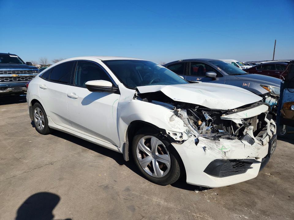 Photo 4 from auction – 2017 HONDA CIVIC LX with VIN 19XFC2F51HE062932