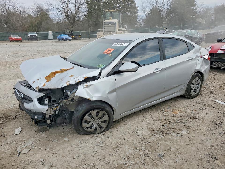 HYUNDAI ACCENT SE 2017 with VIN KMHCT4AEXHU345249 - Photo from auction
