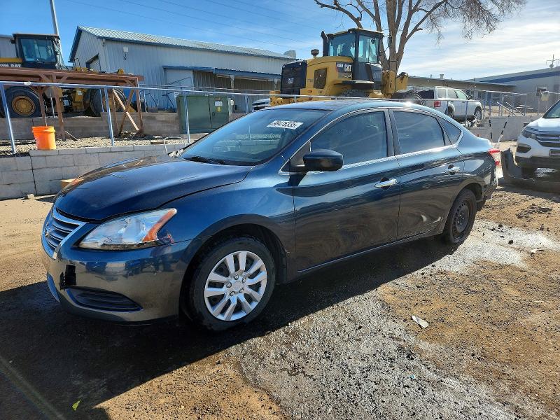 NISSAN SENTRA S 2013 with VIN 3N1AB7AP1DL612643 - Photo from auction