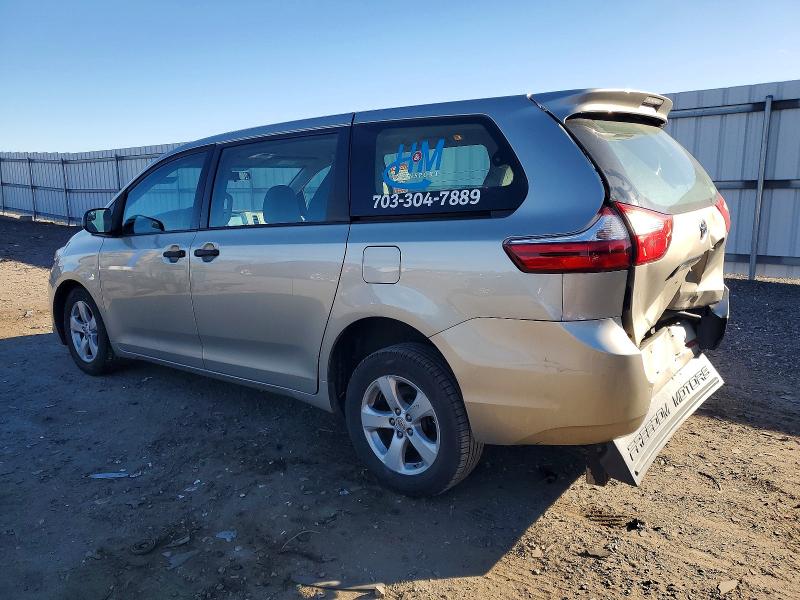 Photo 2 from auction – 2017 TOYOTA SIENNA with VIN 5TDZZ3DC8HS869022