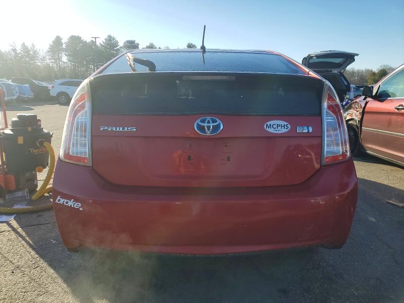Photo 6 from auction – 2012 TOYOTA PRIUS with VIN JTDKN3DU5C1511677