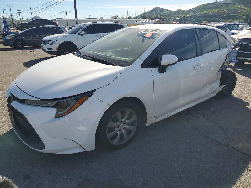 TOYOTA COROLLA LE 2020 with VIN 5YFEPRAE6LP073187 - Photo from auction