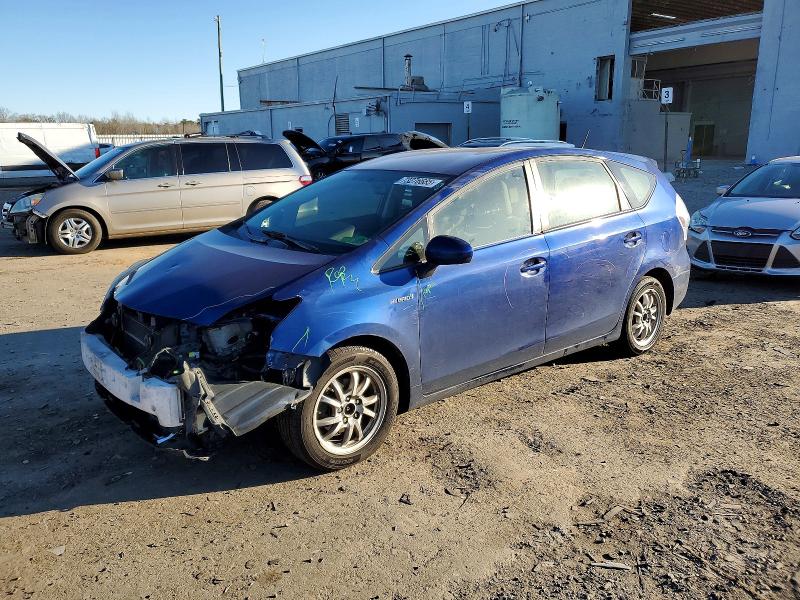 TOYOTA PRIUS V 2014 with VIN JTDZN3EU1EJ011371 - Photo from auction