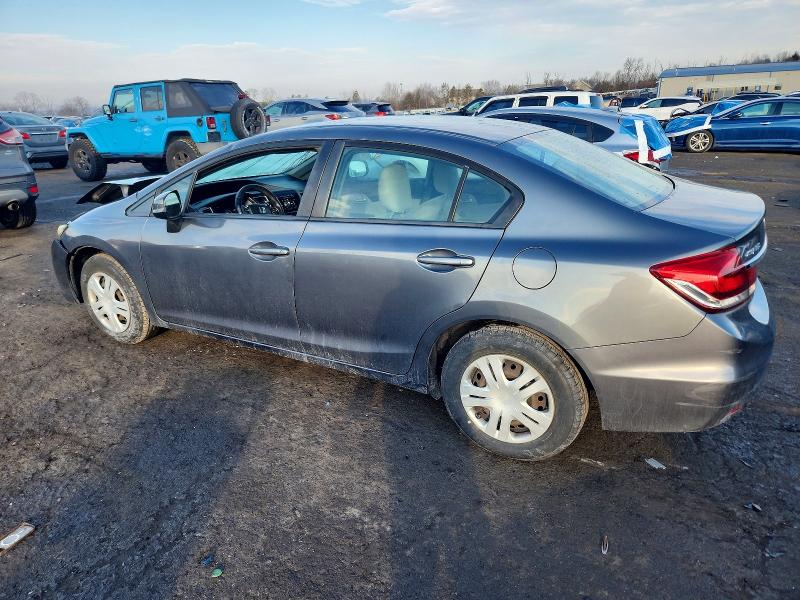 Photo 2 from auction – 2013 HONDA CIVIC LX with VIN 19XFB2F55DE210982