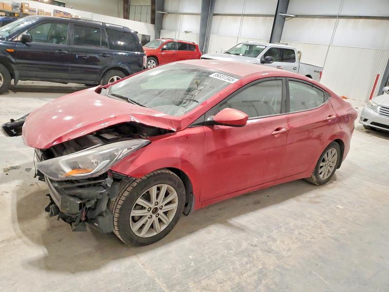 HYUNDAI ELANTRA SE 2015 with VIN KMHDH4AE0FU303529 - Photo from auction