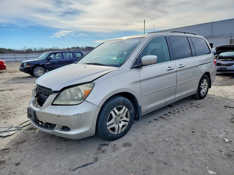 HONDA ODYSSEY EX 2007 with VIN 5FNRL38607B045878 - Photo from auction