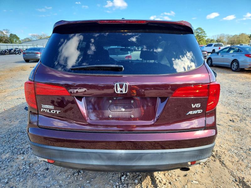 Photo 6 from auction – 2017 HONDA PILOT EXL with VIN 5FNYF6H80HB018316