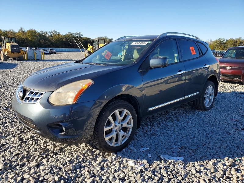 NISSAN ROGUE S 2013 with VIN JN8AS5MT4DW542192 - Photo from auction