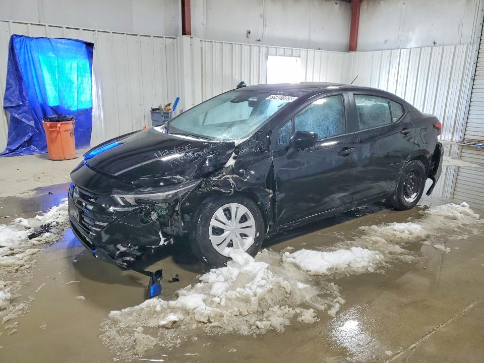 NISSAN VERSA S 2025 with VIN 3N1CN8DV7SL840224 - Photo from auction