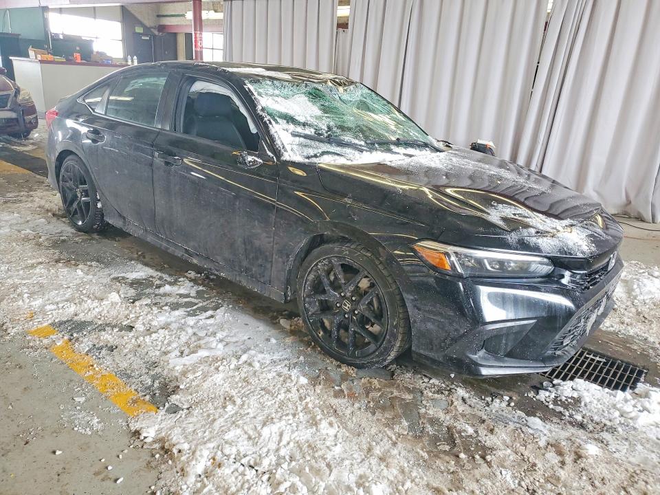 Photo 4 from auction – 2022 HONDA CIVIC with VIN 2HGFE2F50NH569462