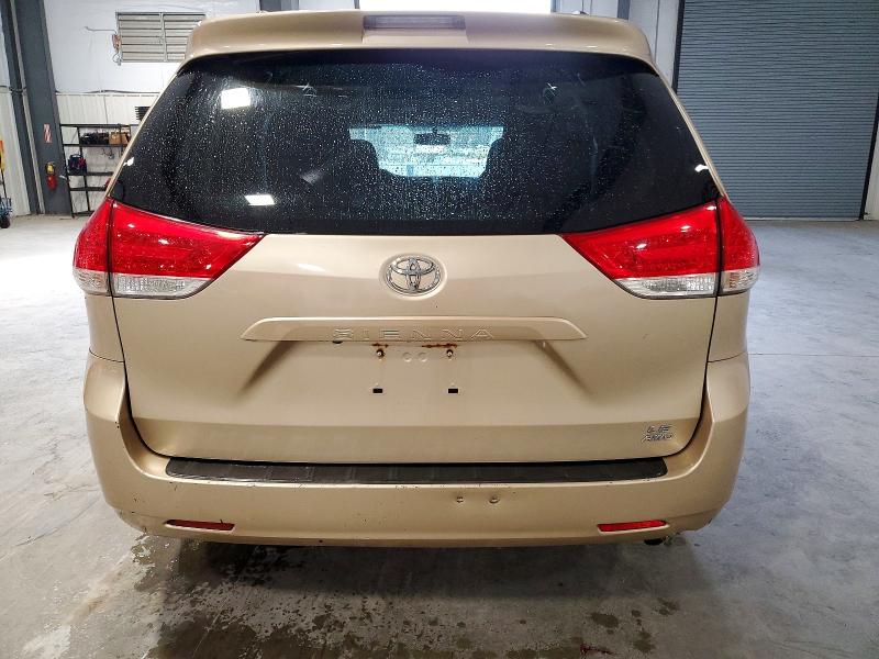 Photo 6 from auction – 2011 TOYOTA SIENNA LE with VIN 5TDJK3DC0BS016722