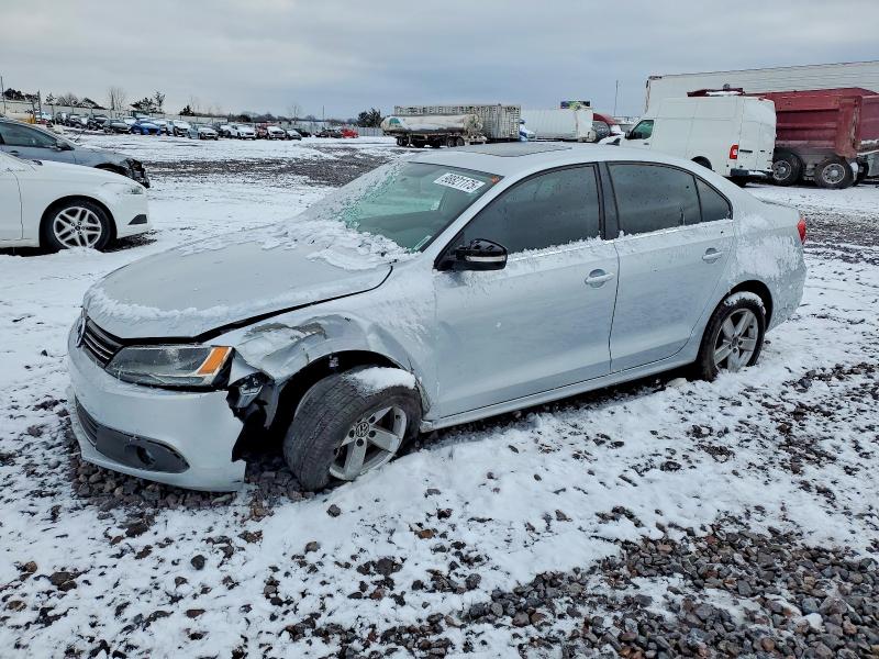 VOLKSWAGEN JETTA TDI 2011 with VIN 3VWLL7AJXBM125279 - Photo from auction