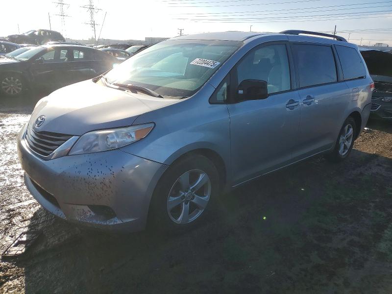 TOYOTA SIENNA LE 2012 with VIN 5TDKK3DCXCS224242 - Photo from auction