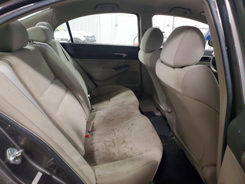 Photo 10 from auction – 2009 HONDA CIVIC LX with VIN 19XFA16559E048887