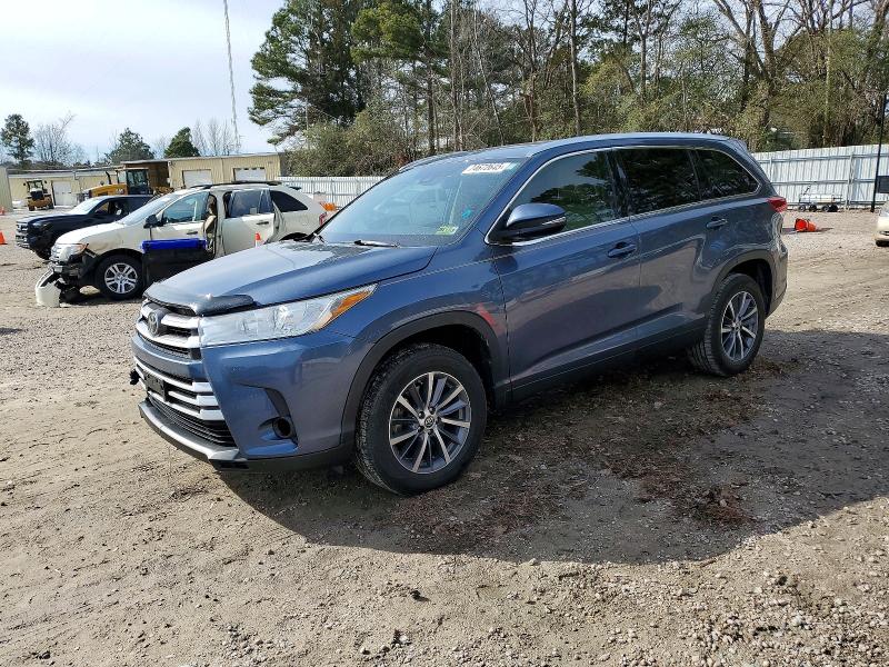 Photo 1 from auction – 2019 TOYOTA HIGHLANDER with VIN 5TDKZRFH5KS289537