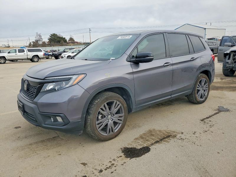 HONDA PASSPORT E 2021 with VIN 5FNYF8H55MB018257 - Photo from auction