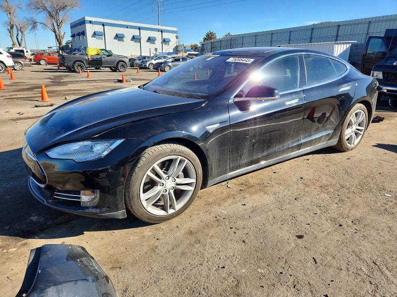 TESLA MODEL S 2014 with VIN 5YJSA1H17EFP61125 - Photo from auction