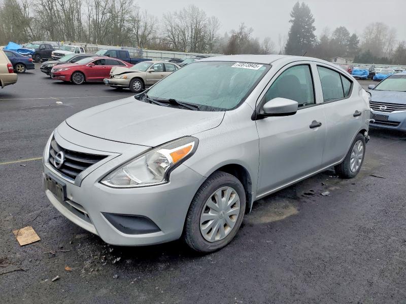NISSAN VERSA S 2017 with VIN 3N1CN7AP1HL893798 - Photo from auction