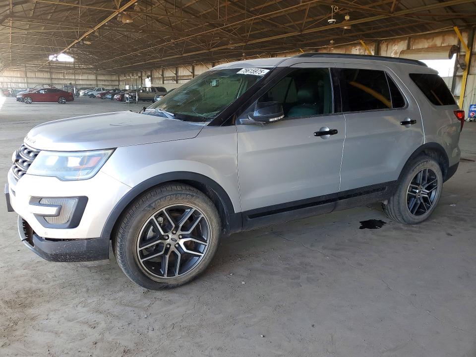 FORD EXPLORER S 2016 with VIN 1FM5K8GT1GGA37912 - Photo from auction