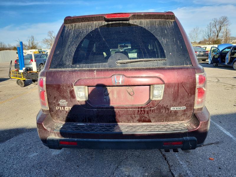 Photo 6 from auction – 2007 HONDA PILOT EX with VIN 5FNYF18407B016998