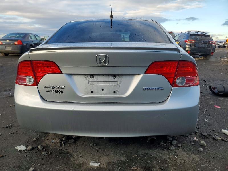 Photo 6 from auction – 2008 HONDA CIVIC HYBR with VIN JHMFA36278S011545