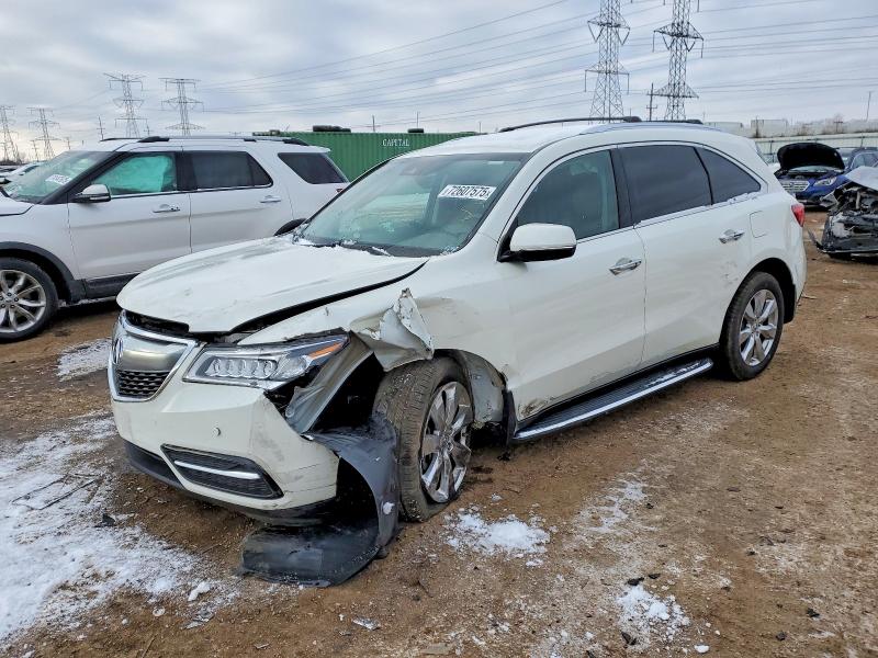 ACURA MDX ADVANC 2016 with VIN 5FRYD4H90GB045466 - Photo from auction